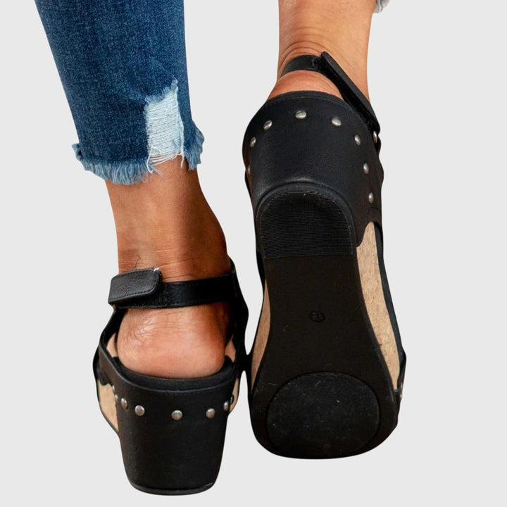 Evelyn | Elegant Orthopedic Comfort Wedge Sandals 7