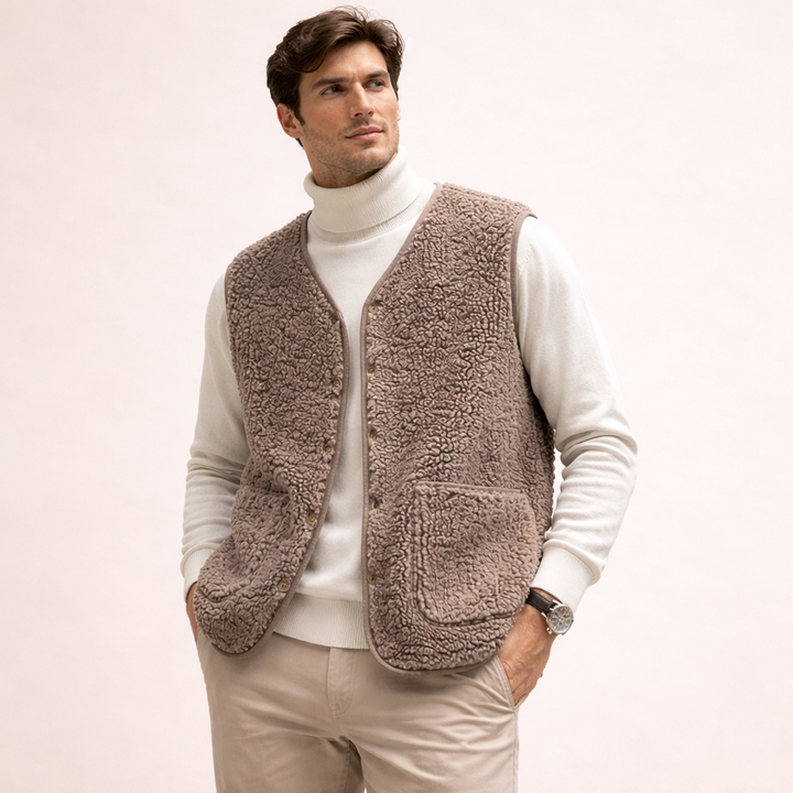 Finn | Lambswool Vest Timeless Chic Comfortable 7