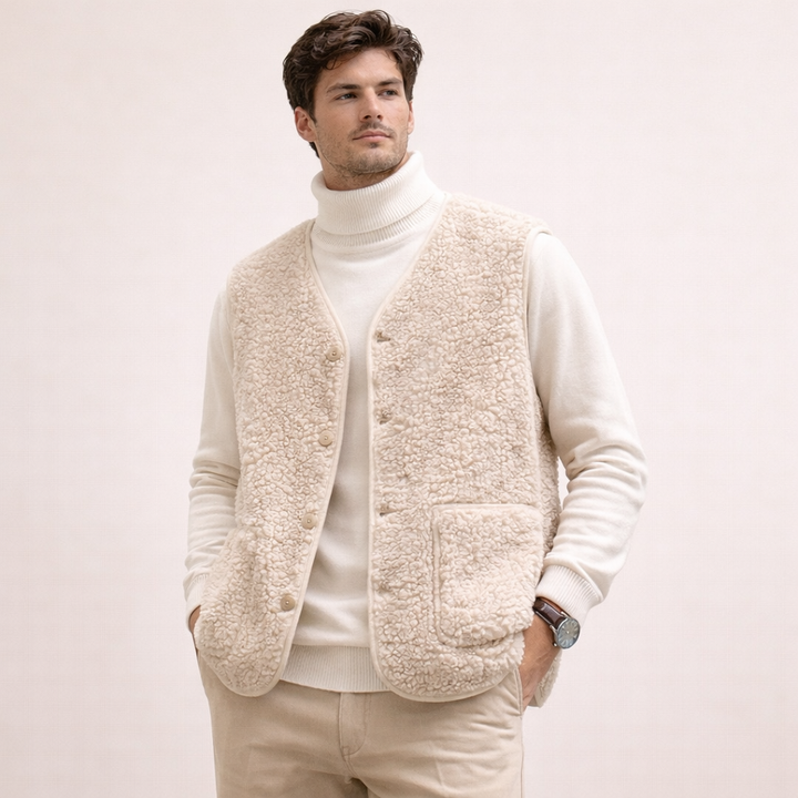 Finn | Lambswool Vest Timeless Chic Comfortable 8