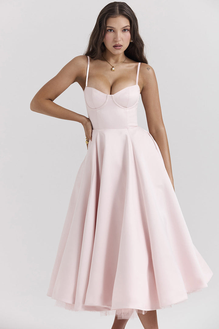 Fiora | Romantic and elegant summer dress made of tulle 5