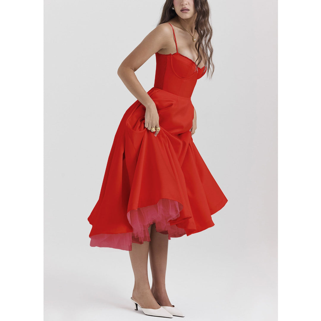 Fiora | Romantic and elegant summer dress made of tulle 7