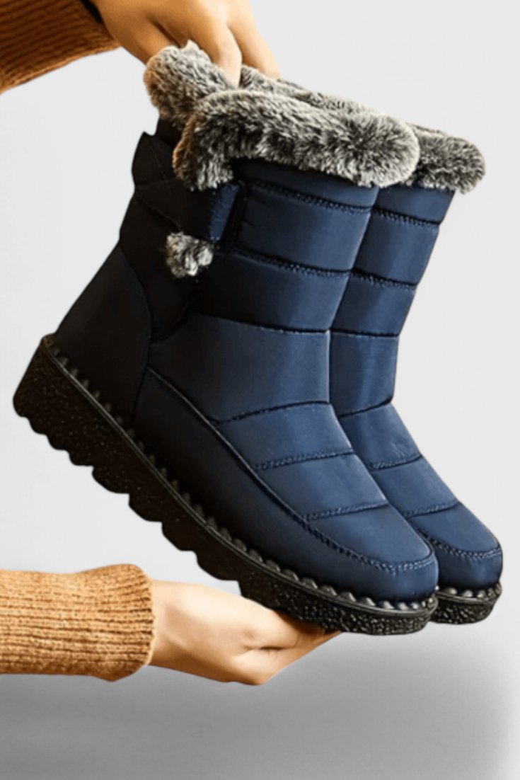 Flavia | Waterproof quilted winter boots up to mid-calf 0