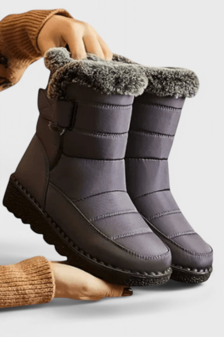 Flavia | Waterproof quilted winter boots up to mid-calf 1