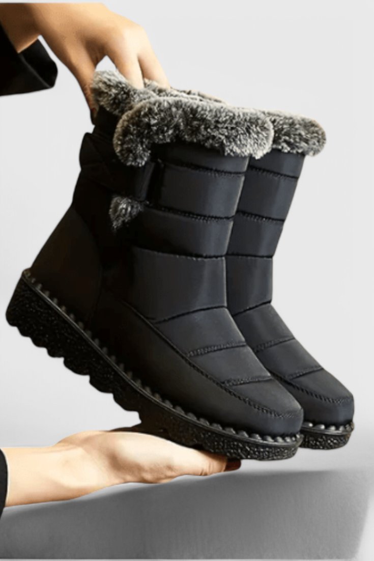 Flavia | Waterproof quilted winter boots up to mid-calf 2