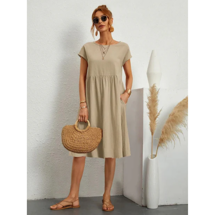 Fleur | Elegant ladies' summer dress stylish midi 1