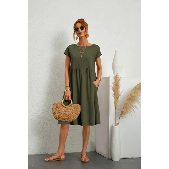 Fleur | Elegant ladies' summer dress stylish midi 3
