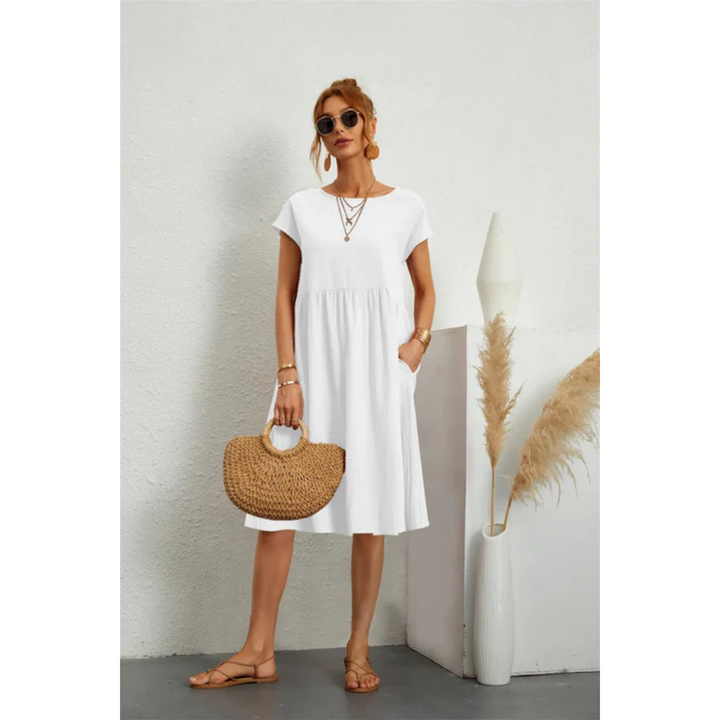 Fleur | Elegant ladies' summer dress stylish midi 6