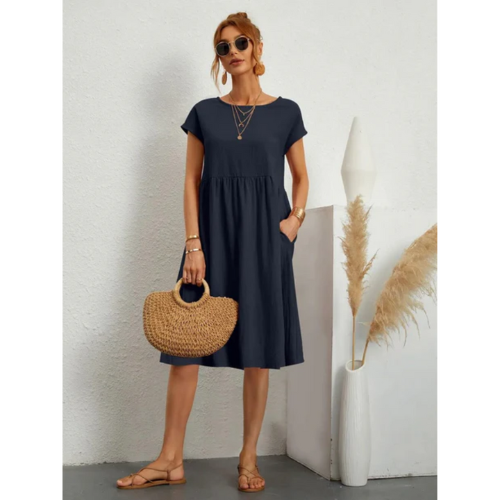 Fleur | Elegant ladies' summer dress stylish midi 7