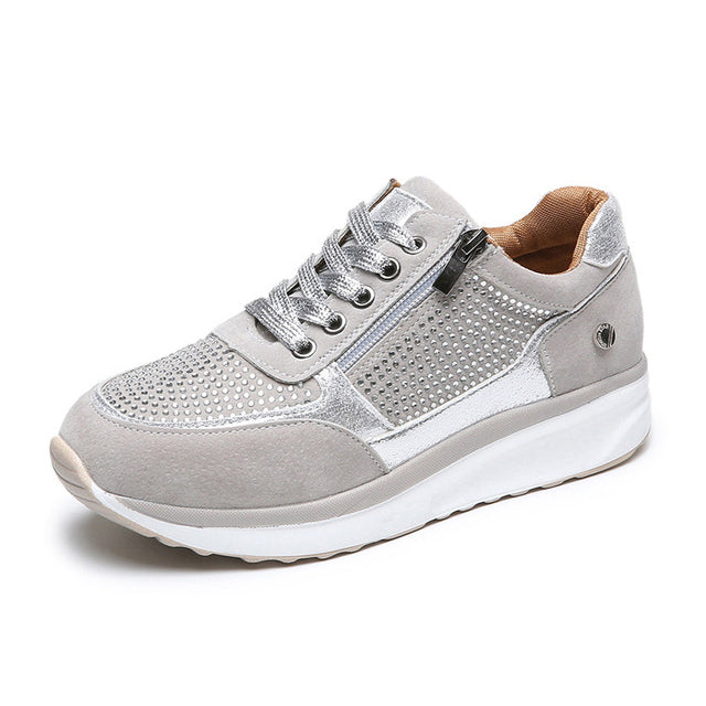 Fleur | Women's Sneakers – Stylish, Comfortable & Breathable White Slip-On Sneakers 3