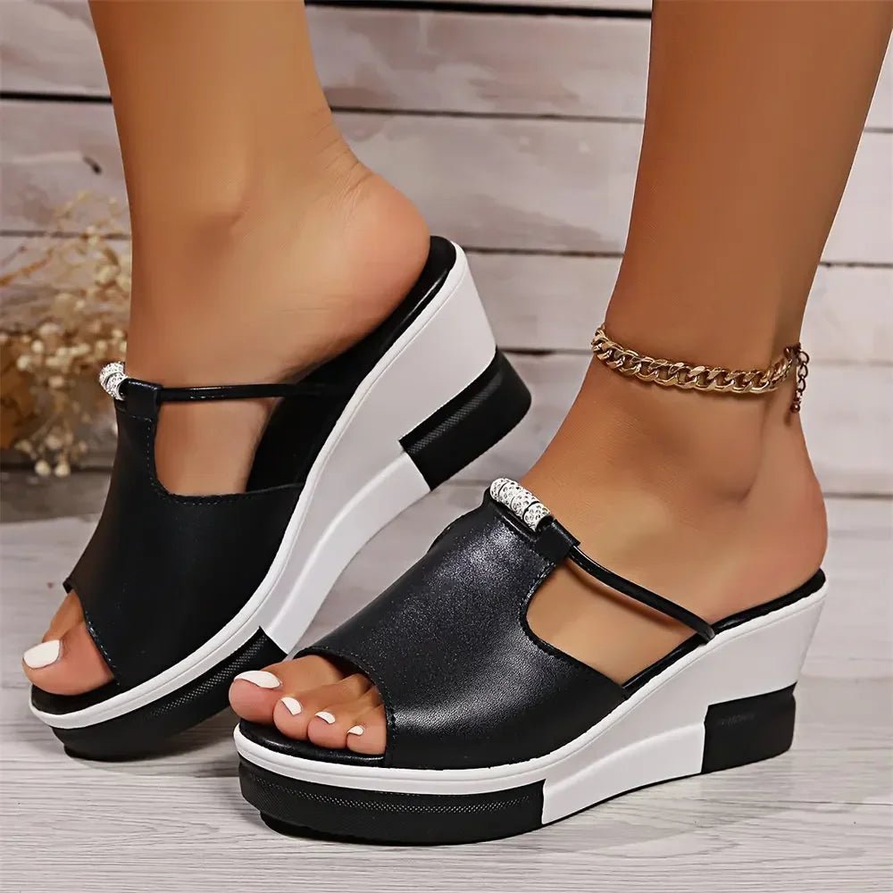 Florence | Elegant And Supportive Women's Wedge Sandals 0