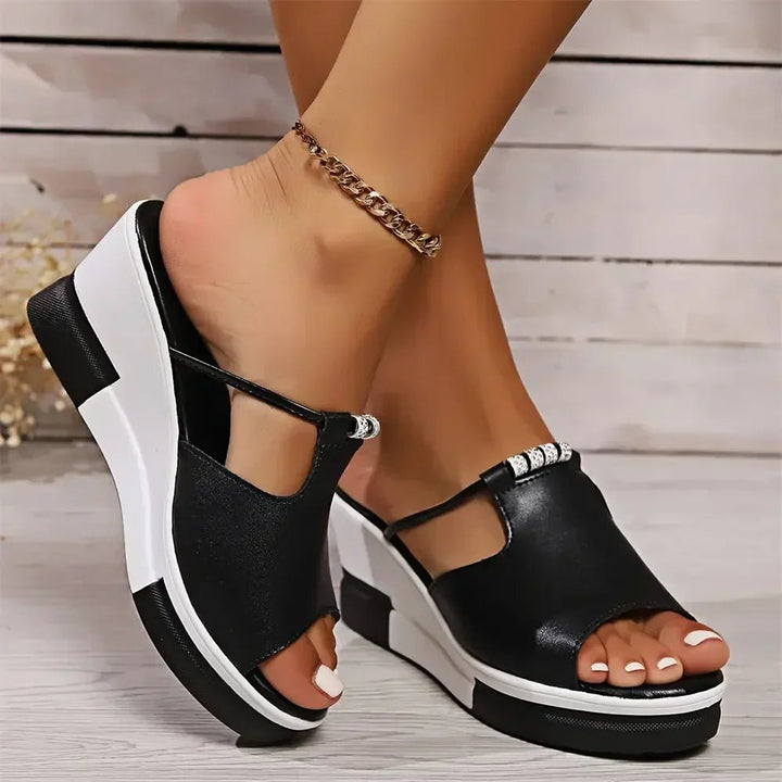 Florence | Elegant And Supportive Women's Wedge Sandals 1