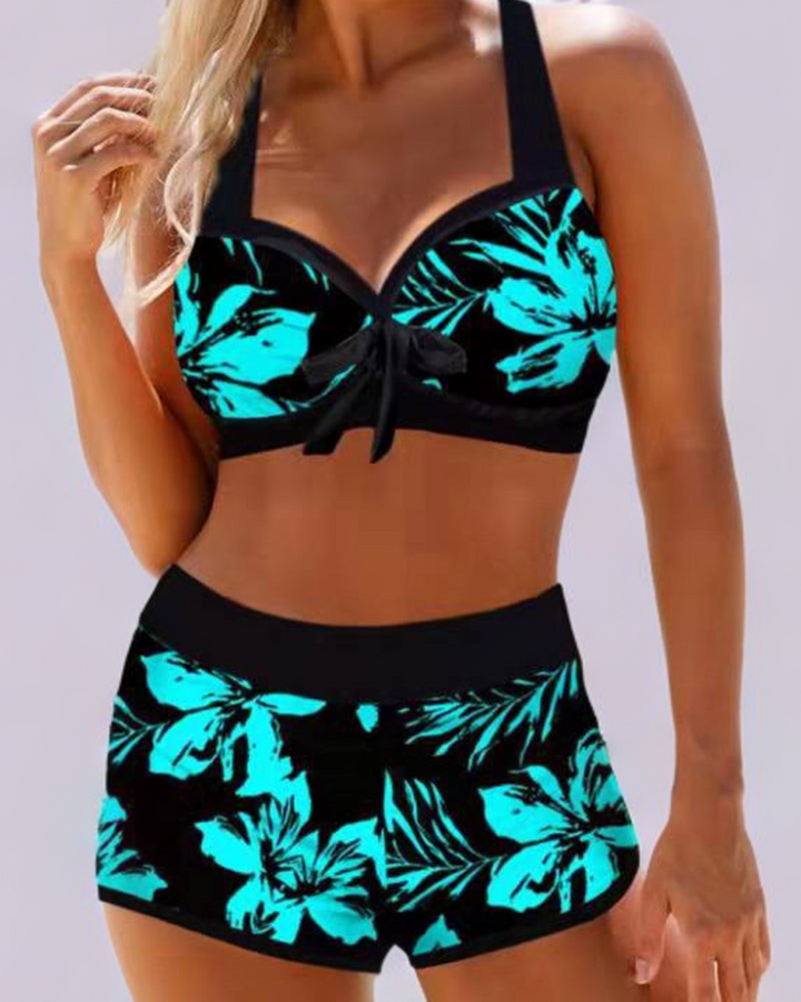 Florence | Elegant Floral Women’s Bikini Set 0