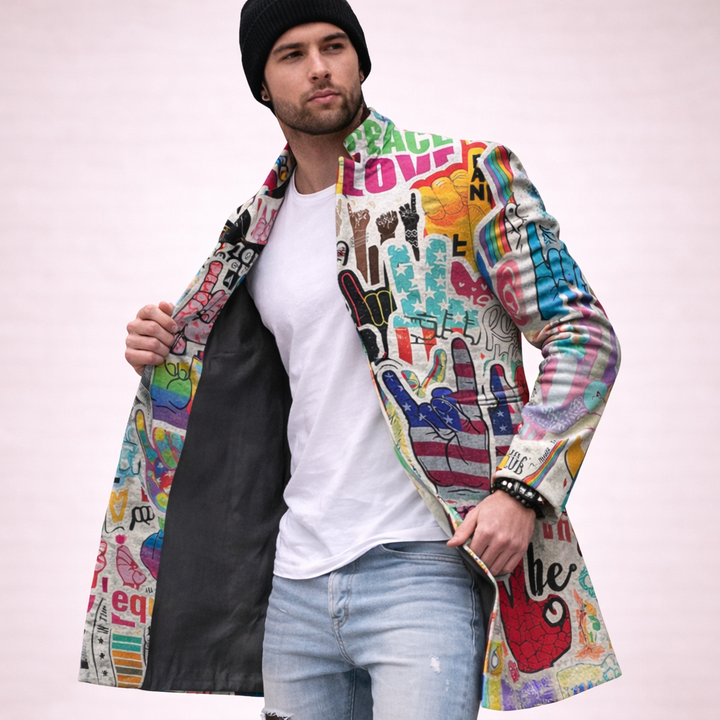 Franco | Versatile jacket with graphic design 2