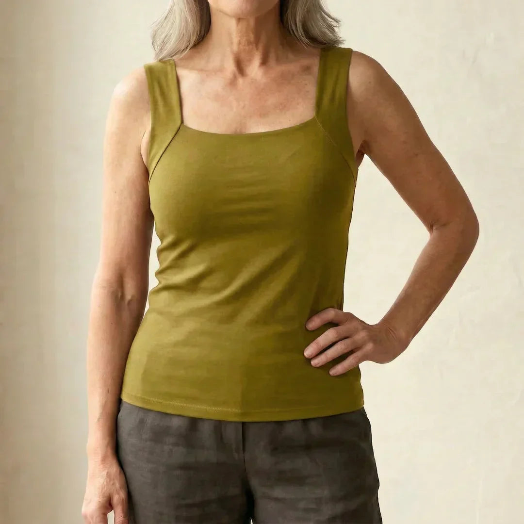 Freya | Comfortable And Supportive Square-Neck Tank Top 5