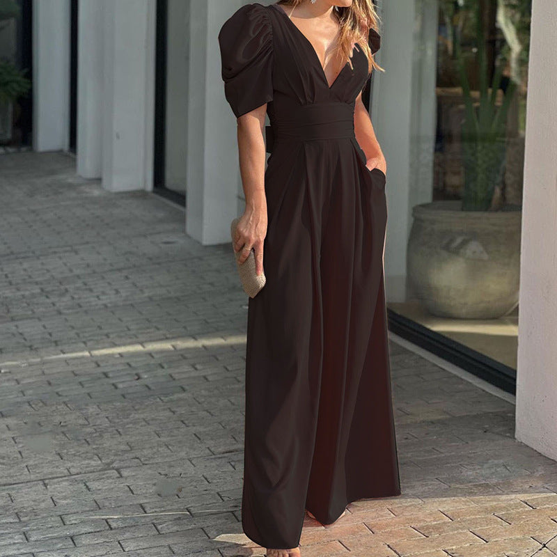 Freya | Elegant & Sophisticated Women's Wide Leg Jumpsuit 1