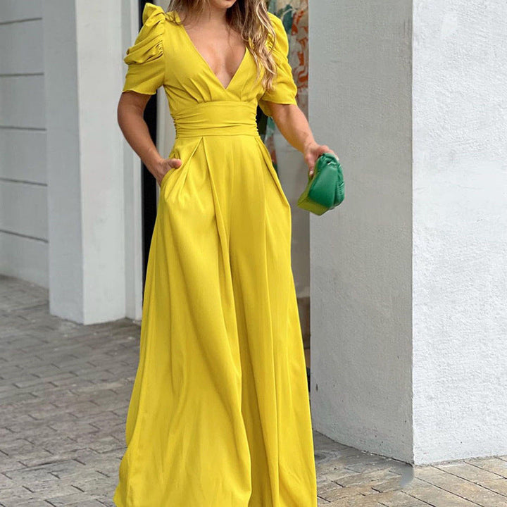 Freya | Elegant & Sophisticated Women's Wide Leg Jumpsuit 2