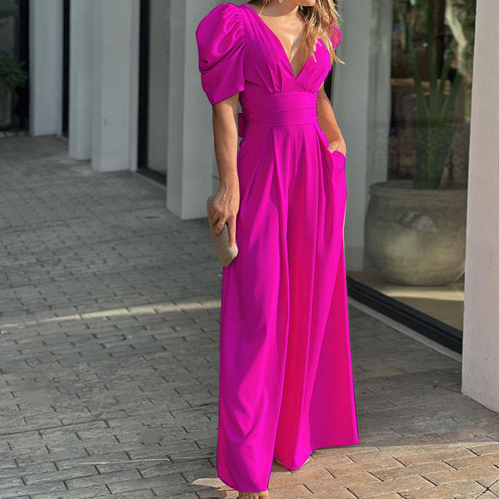 Freya | Elegant & Sophisticated Women's Wide Leg Jumpsuit 4