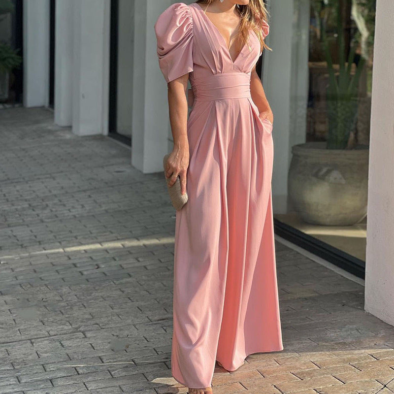 Freya | Elegant & Sophisticated Women's Wide Leg Jumpsuit 5