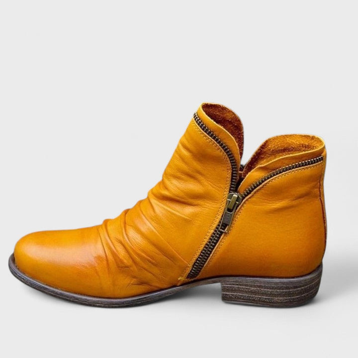 Fynex | Supportive Black Ankle Boots for Women 4