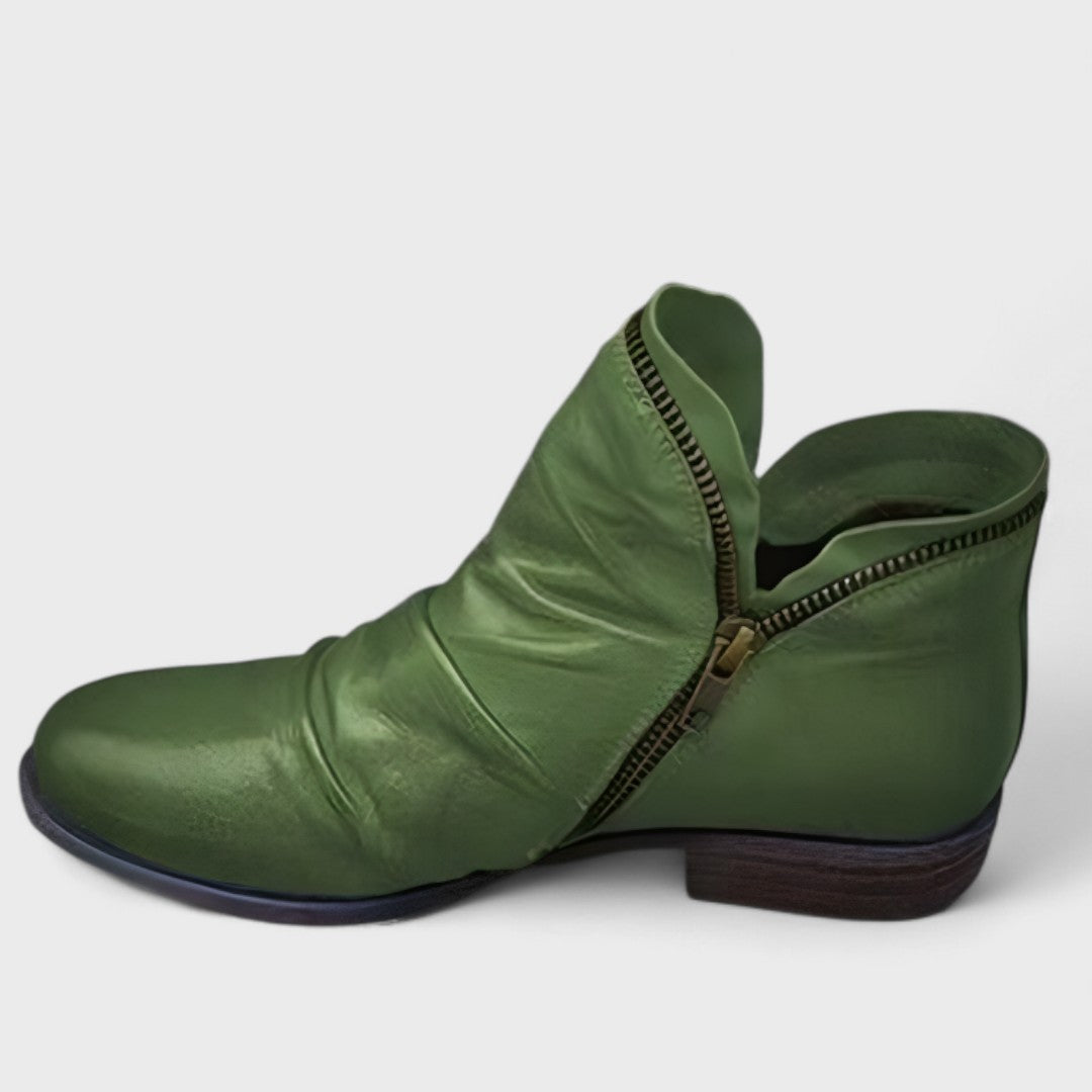 Fynex | Supportive Black Ankle Boots for Women 5