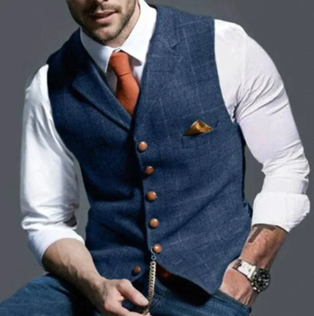 Geordy | Men’s Vest – Elegant, Tailored & Versatile for Any Occasion 0