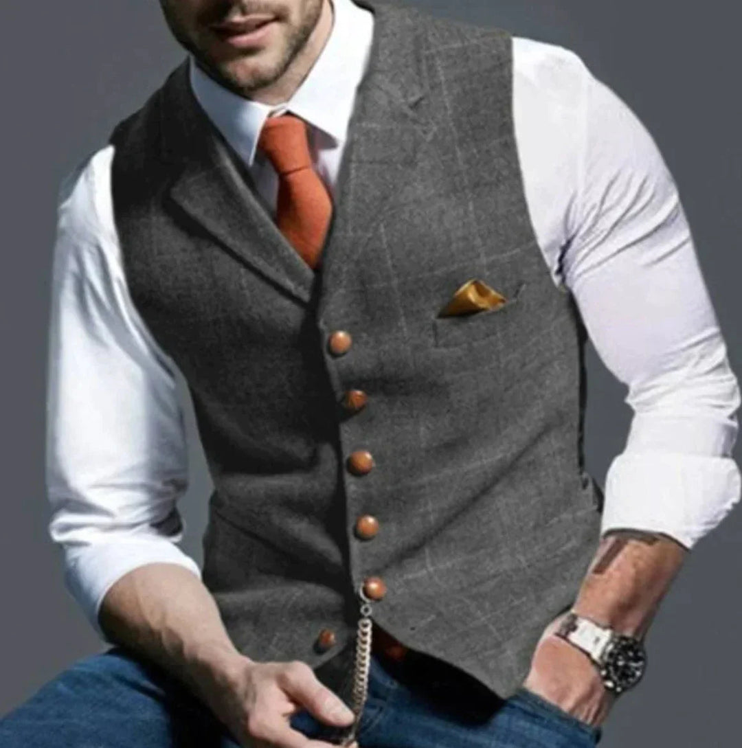 Geordy | Men’s Vest – Elegant, Tailored & Versatile for Any Occasion 1
