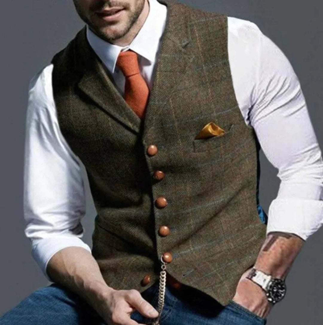 Geordy | Men’s Vest – Elegant, Tailored & Versatile for Any Occasion 10