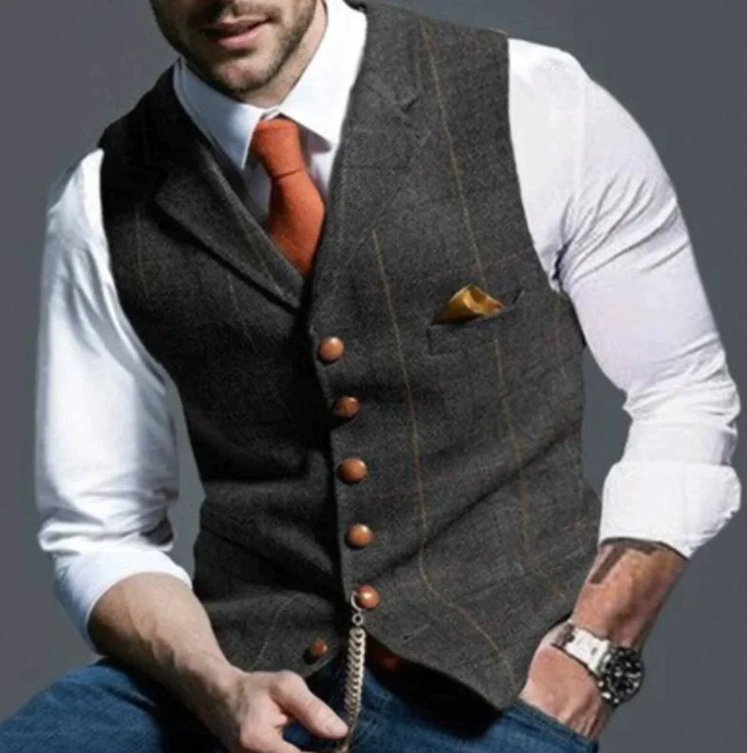 Geordy | Men’s Vest – Elegant, Tailored & Versatile for Any Occasion 11