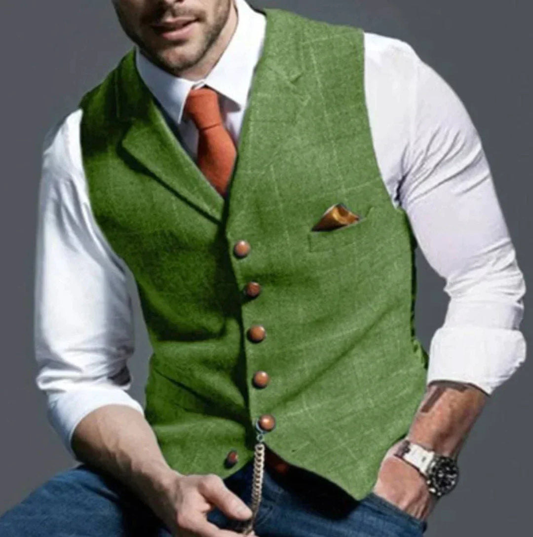 Geordy | Men’s Vest – Elegant, Tailored & Versatile for Any Occasion 12