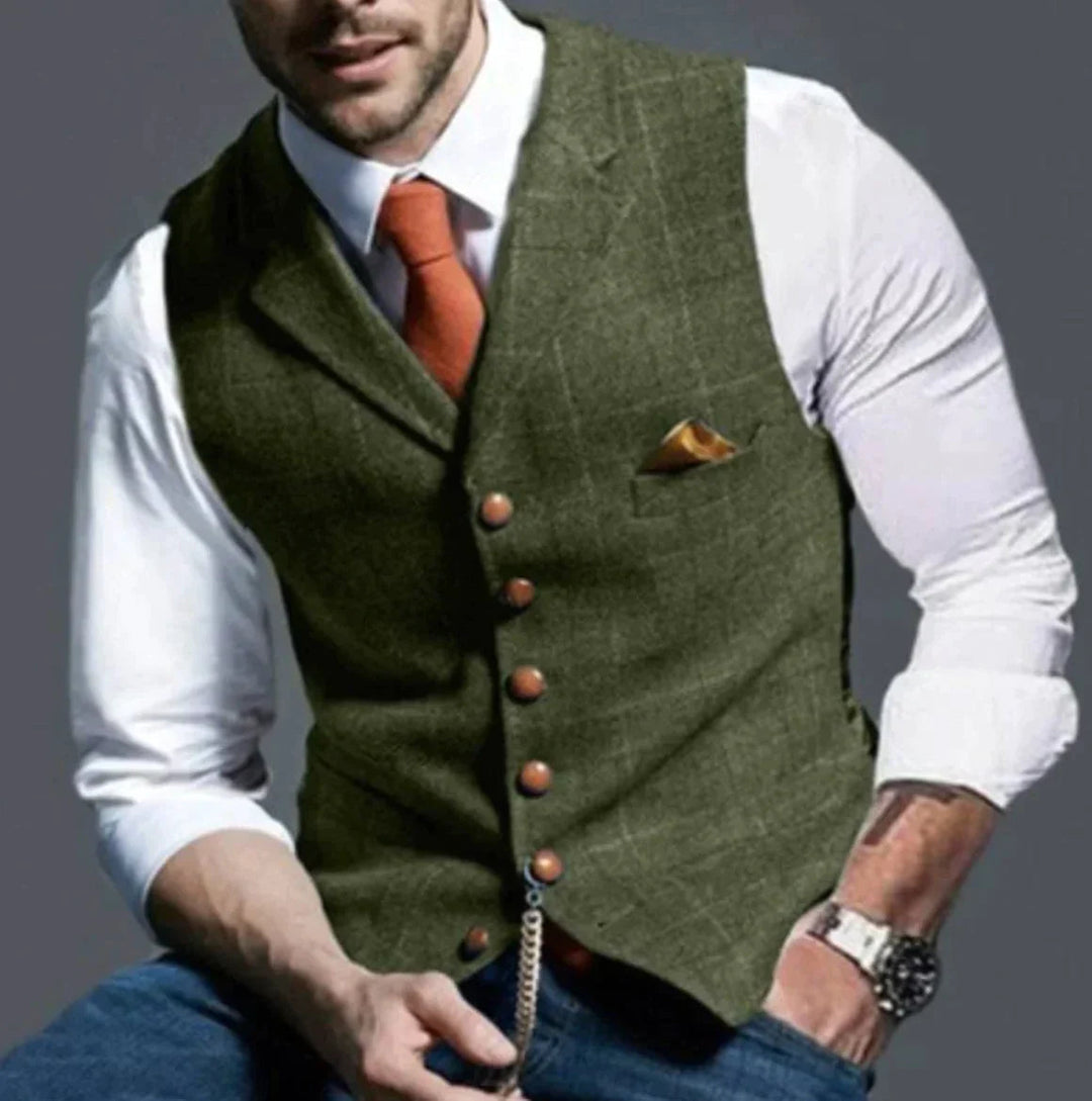Geordy | Men’s Vest – Elegant, Tailored & Versatile for Any Occasion 14