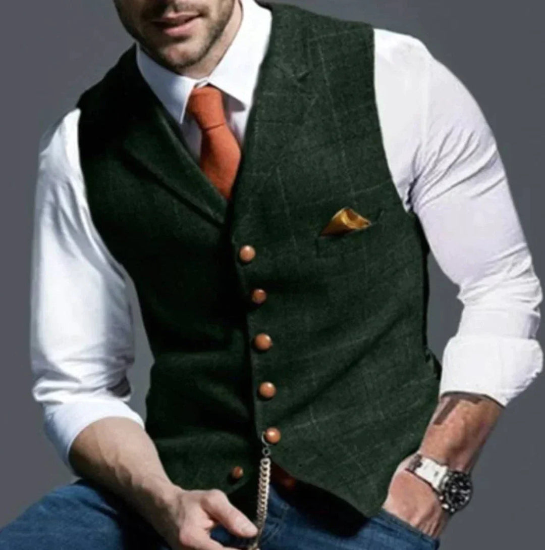 Geordy | Men’s Vest – Elegant, Tailored & Versatile for Any Occasion 9