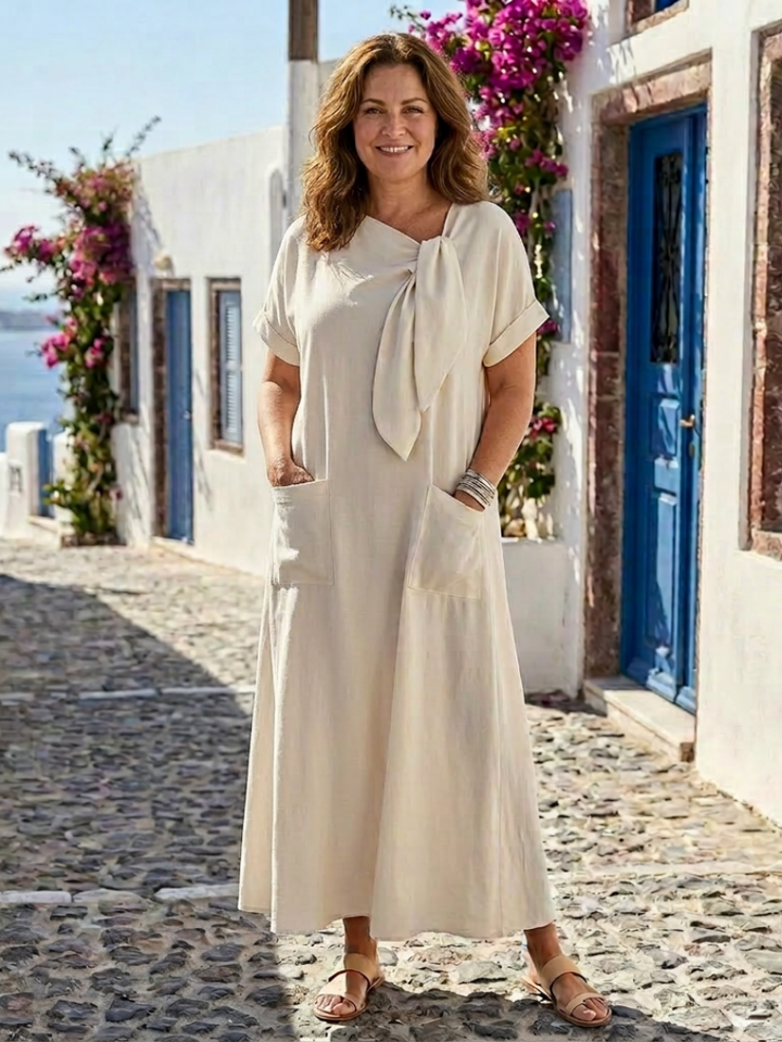 George | Effortless Round Neck Pocket Maxi Dress 0