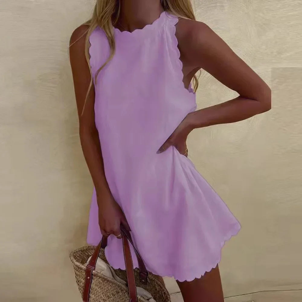 Gianna | Sleeveless A-line Dress for Women 5