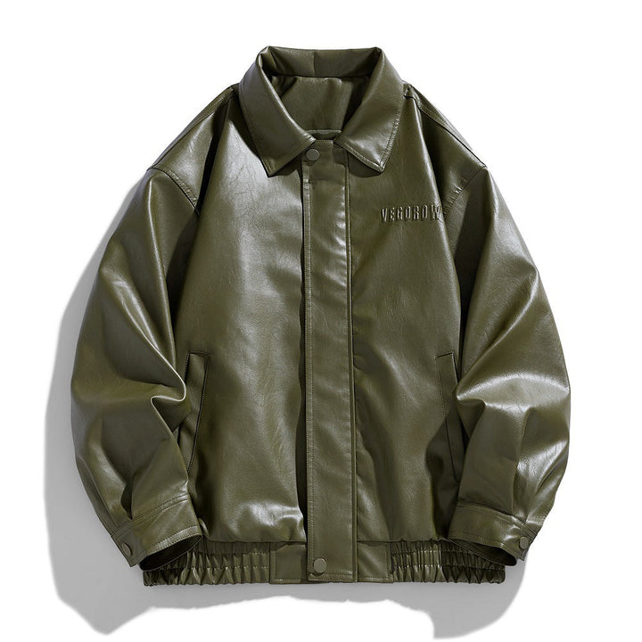 Gijs | Men's Jacket – Stylish, Functional & Comfortable Faux Leather Bomber 4