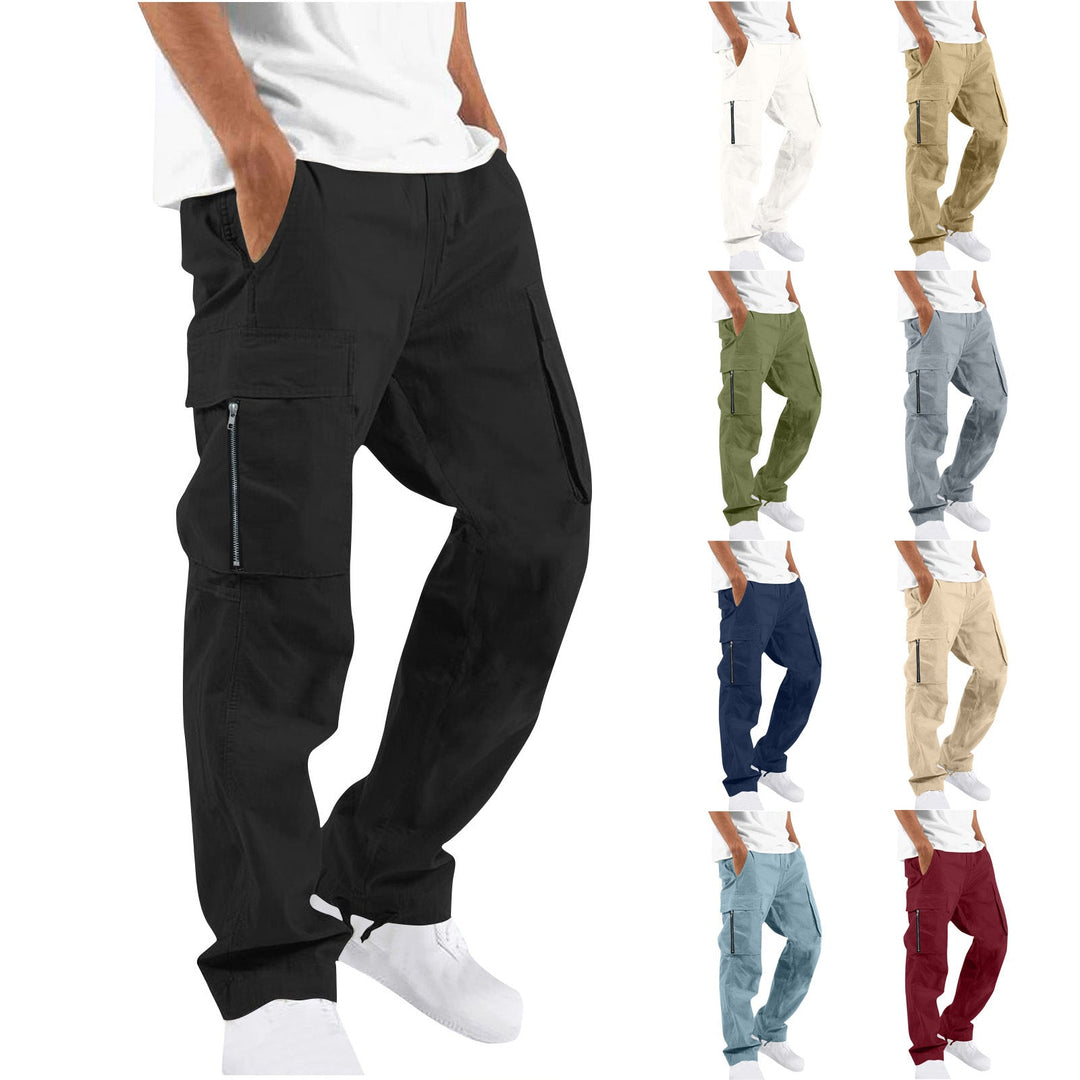 Gillian | Men's Cargo Pants – Breathable, Functional & Casual Black Cargo Trousers 7