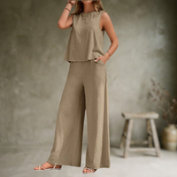 Sloane | Sophisticated Sleeveless Two-Piece Set