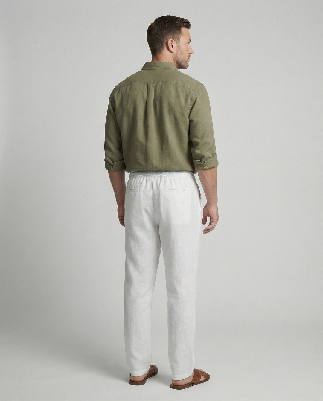 Harry | Breathable & Relaxed Men's Casual Linen Trousers 2