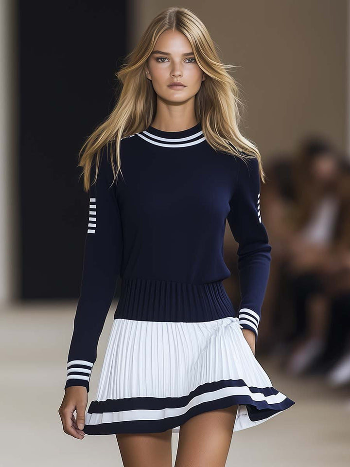 Hazel | Relaxed Fit Women’s Striped Mini Dress 1