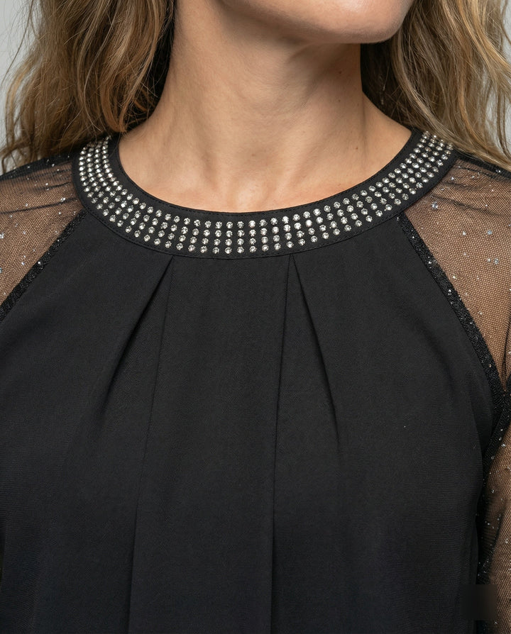 Helaine | Women's Sequin Top – Elegant, Soft & Chic Blouse for Any Occasion 2