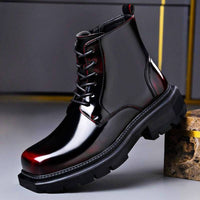 Carter | Stivali Chelsea da uomo in pelle lucida premium