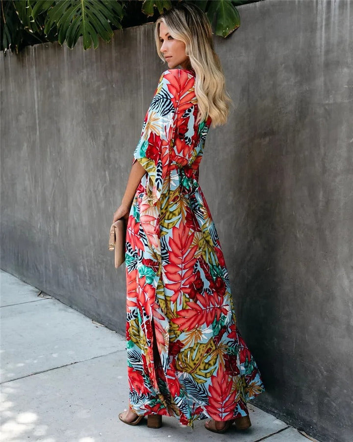 Iris | Maxi Dress Summer Elegant Kimono Bohemian Style 3
