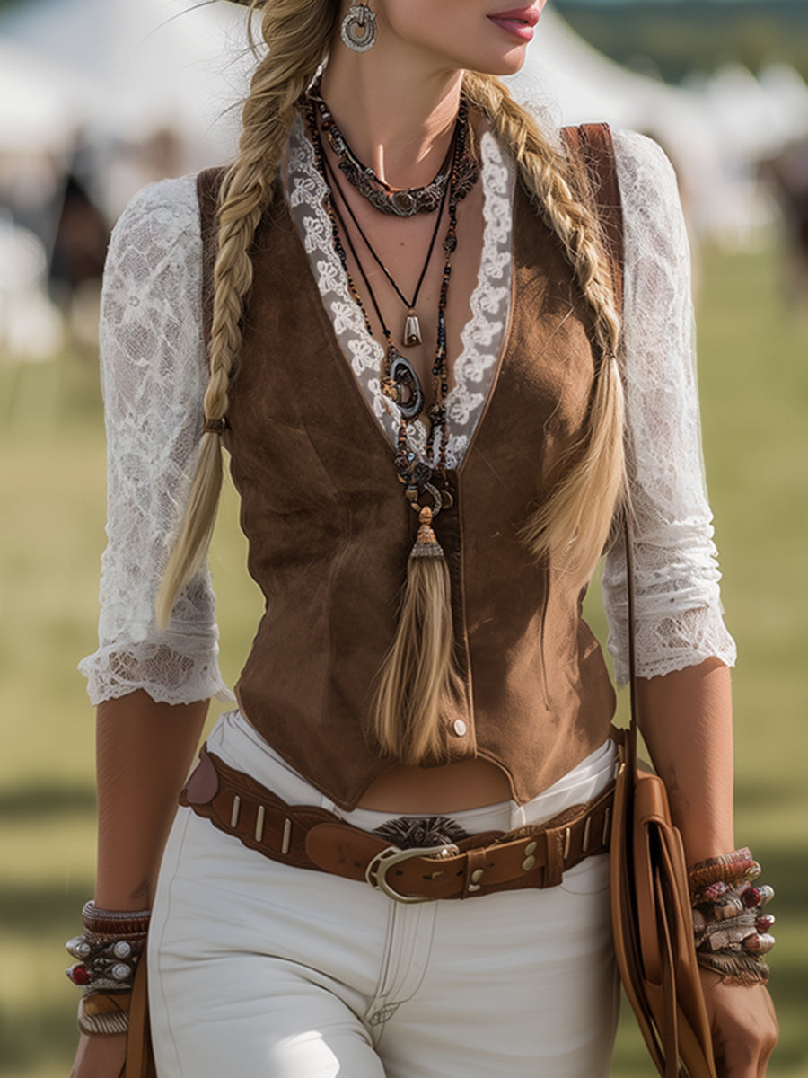 Isabella | Elegant And Romantic Western Blouse 0