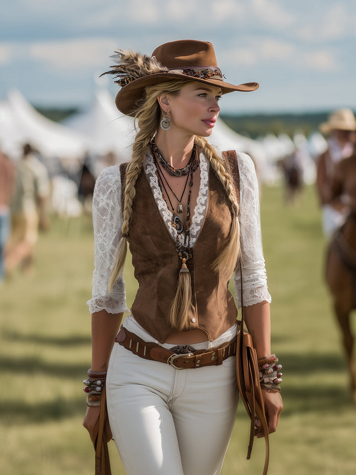 Isabella | Elegant And Romantic Western Blouse 1