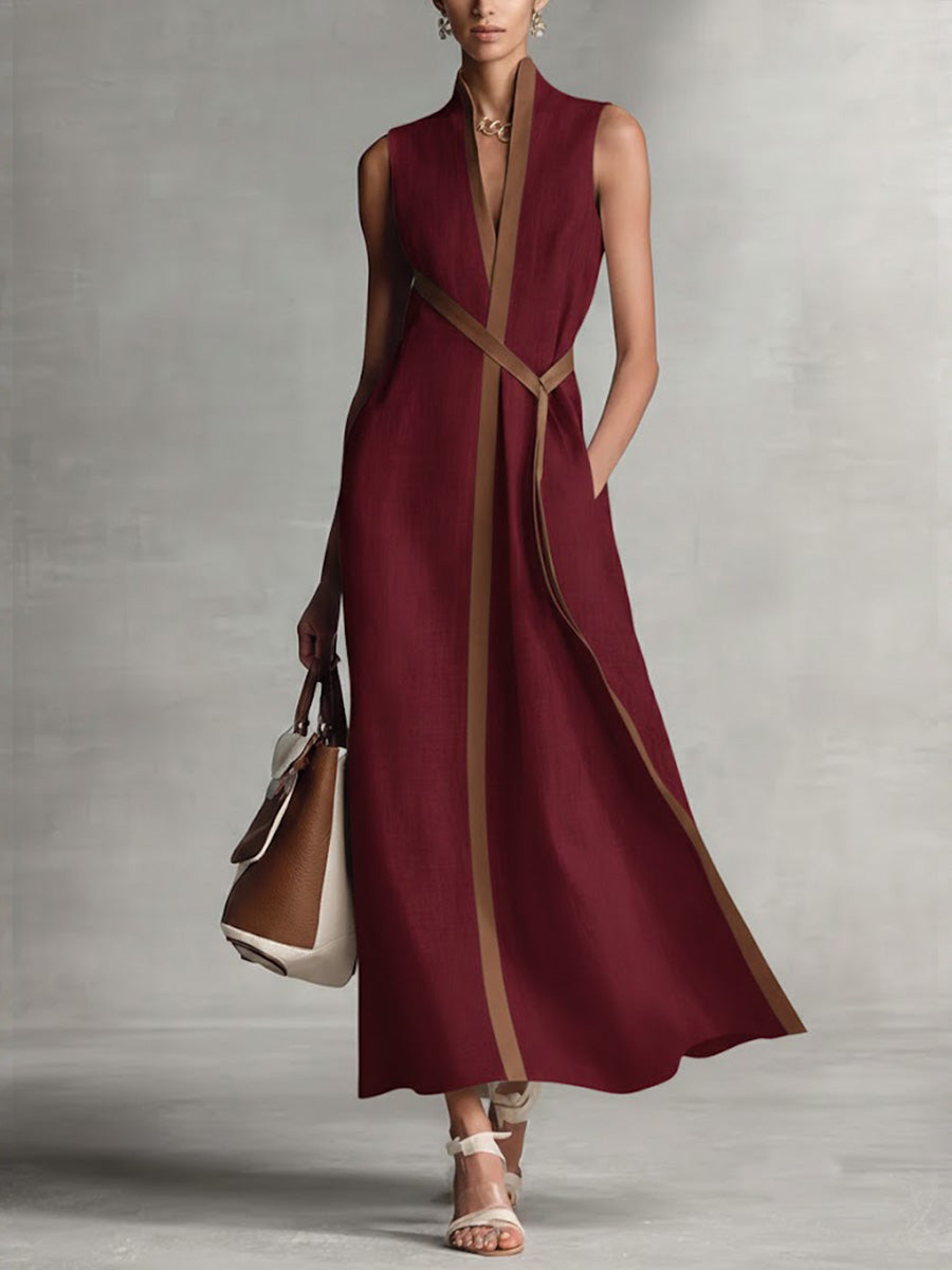 Isabella | Lightweight & Stylish Wrap Maxi Dress 4