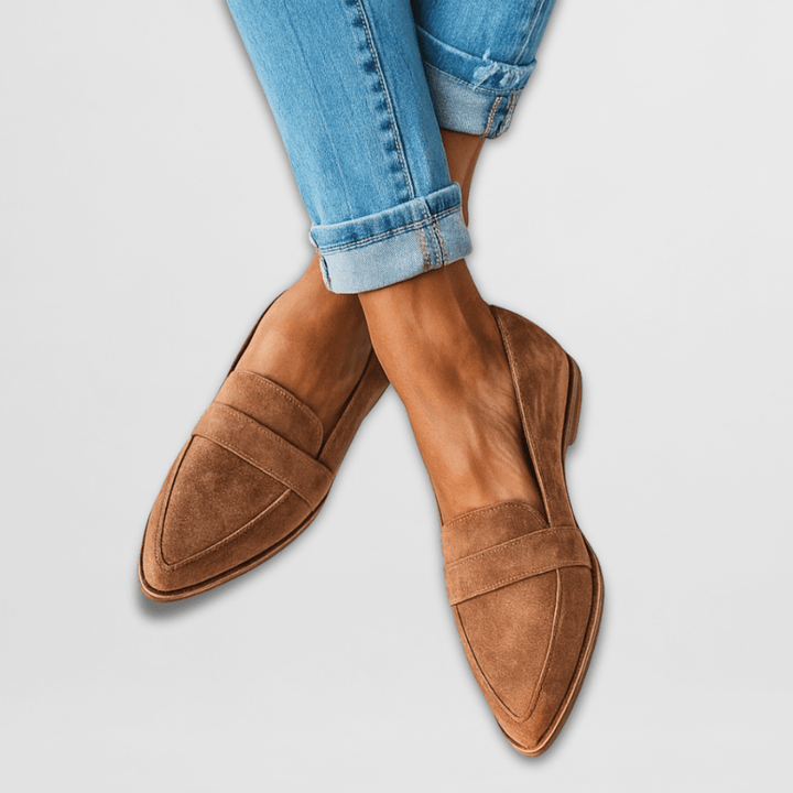 Isabella | Supportive and Comfortable Suede Orthopedic Loafers 0