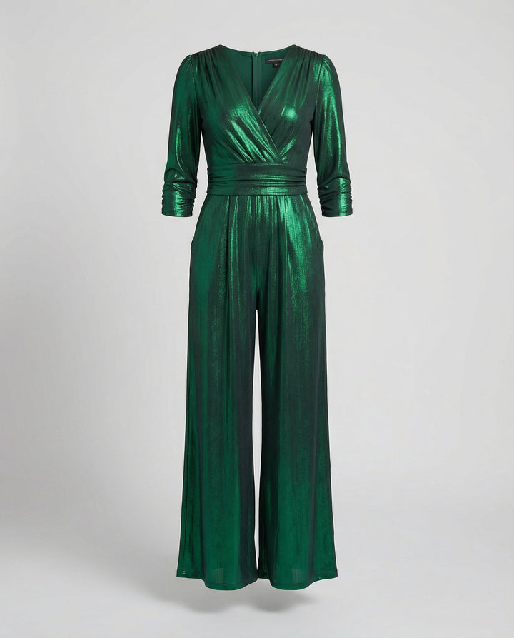 Isla | Elegant Luminous Wide-Leg Jumpsuit 1