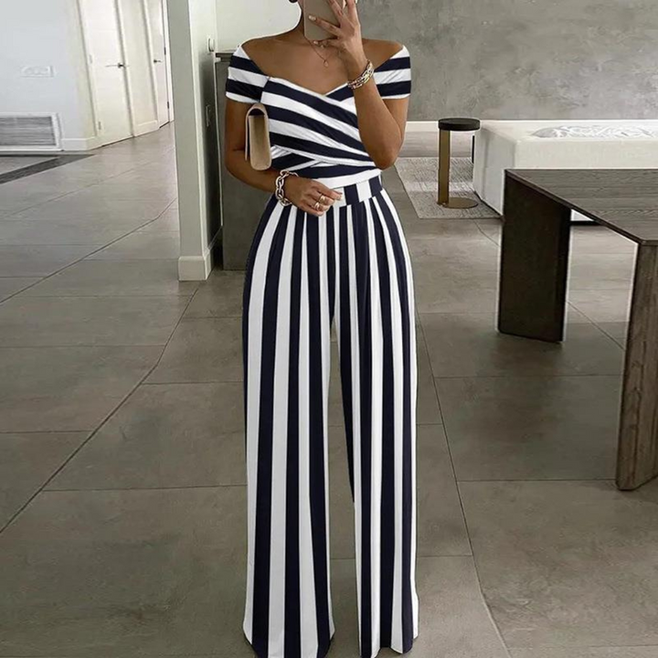Isla | Off-Shoulder Floral Wide-Leg Jumpsuit 3