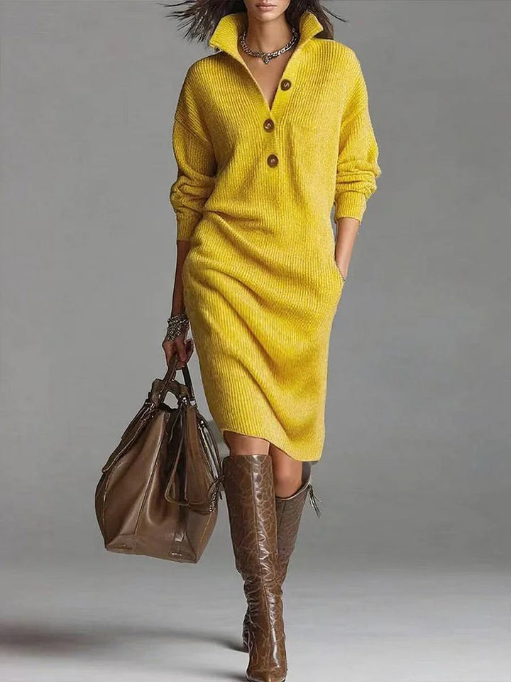 Isla | Stylish and Elegant Ribbed Knit Dress 3
