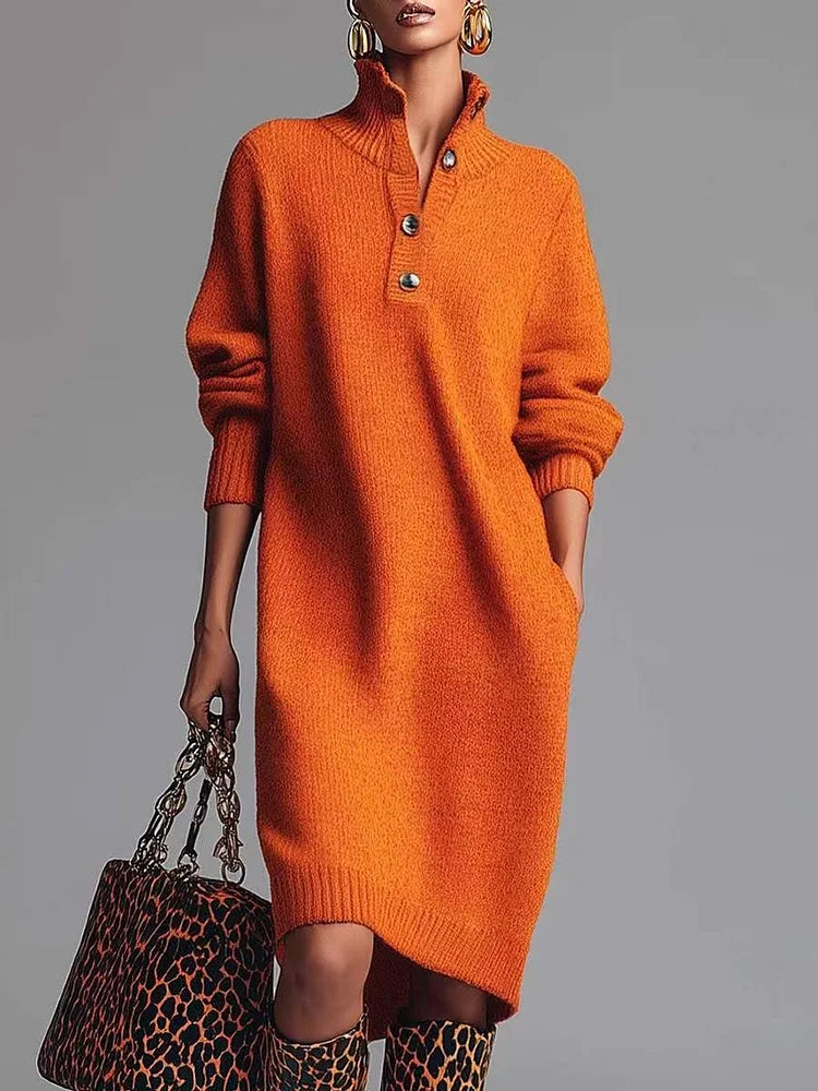 Isla | Stylish and Elegant Ribbed Knit Dress 5