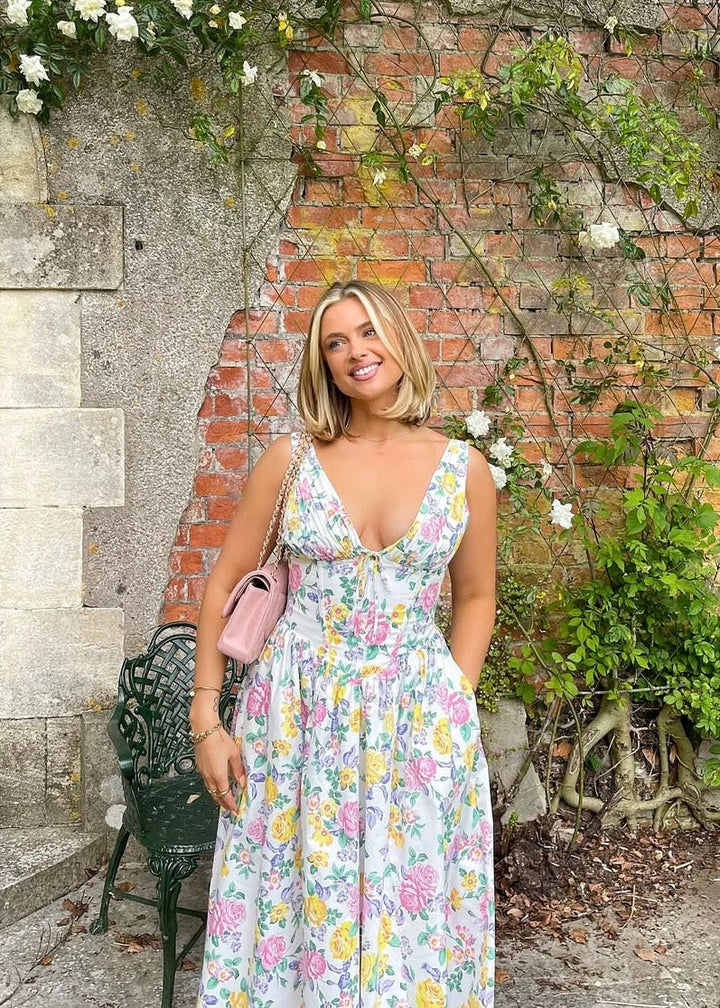 Isla | Womens Dress Summer Wedding Guest Elegant Flattering Fit 4